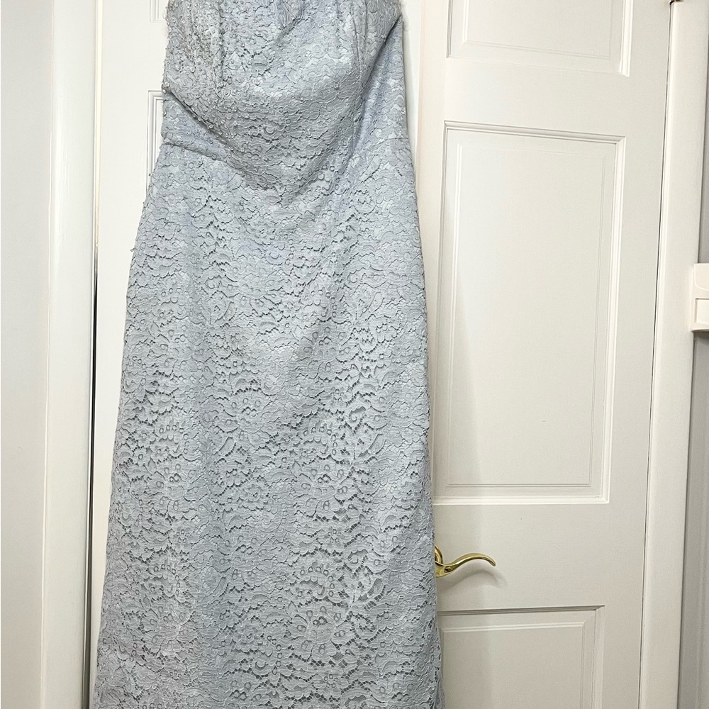Catherine Regehr Elegant Blue Long Sleeve Dress